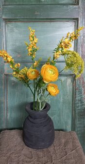 Ranonkel zijden bloemen geel