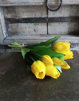 REALTOUCH tulpen in GEEL (nieuwe collectie)