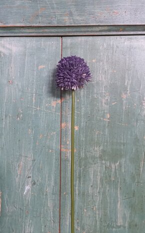 Allium (klein) kunststof in lila